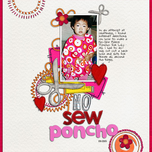 No Sew Poncho