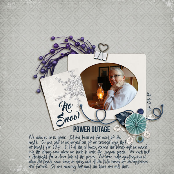 No Snow Power Outage