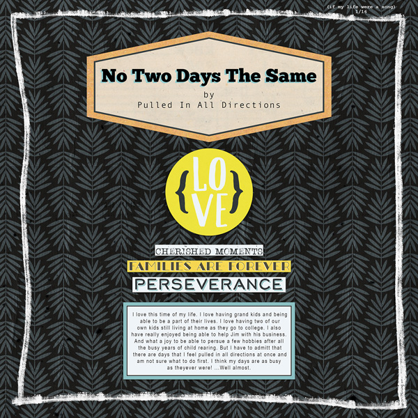 No two days (MOC 6)