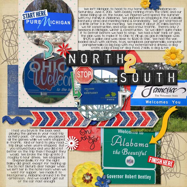 North 2 South