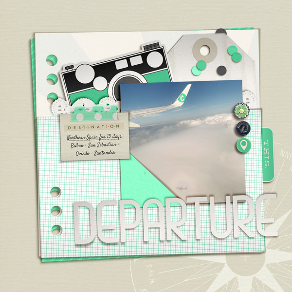 NORTHERN SPAIN ALBUM - Page #1: Departure