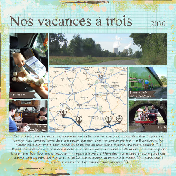 Nos vacances a 3 - 2010