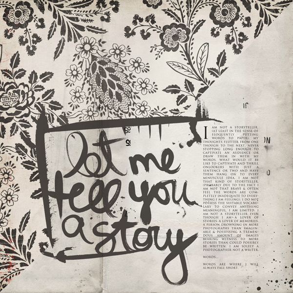 Not A Storyteller