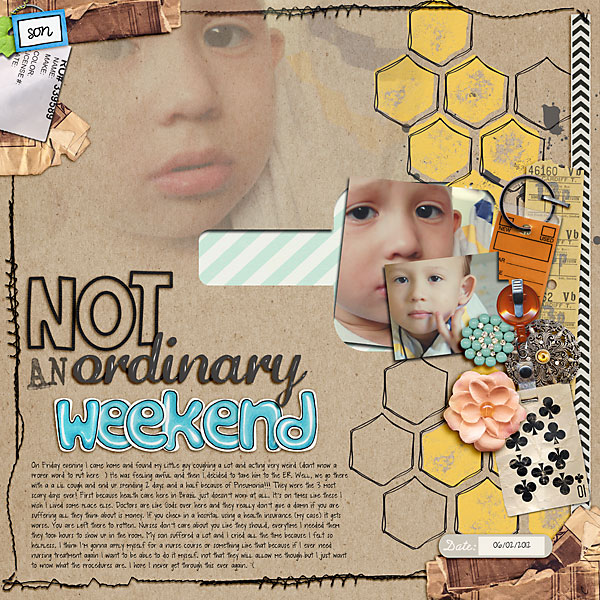 not an ordinary weekend
