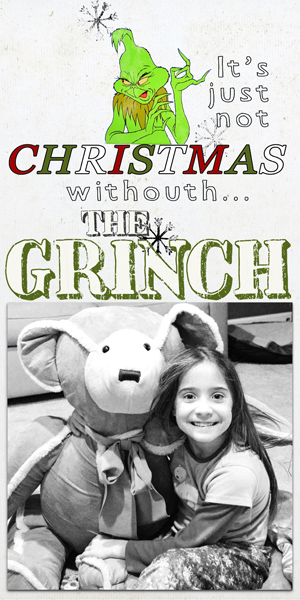 Not Christmas without the Grinch