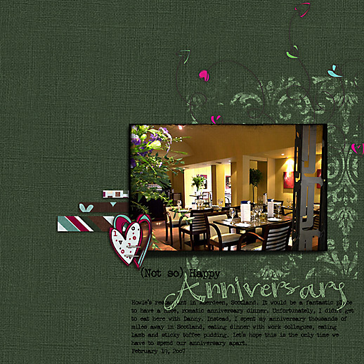 {not so happy} Anniversary