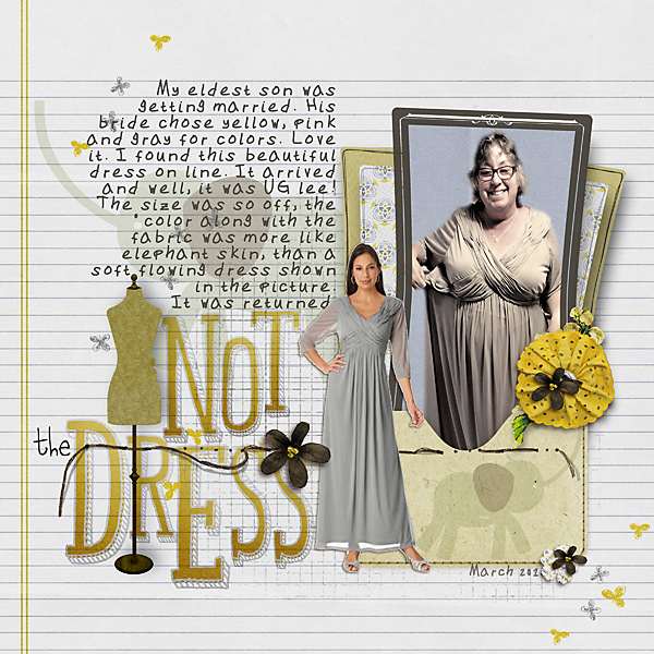 not the dress -