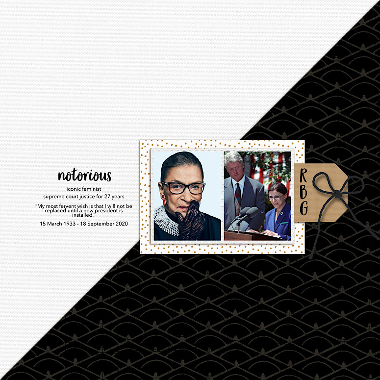 Notorious RBG (rest in power)