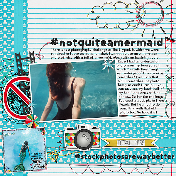 #notquiteamermaid