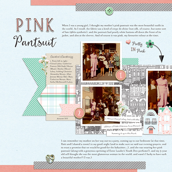 Nov 21 Journaling Challenge: Pink Pantsuit