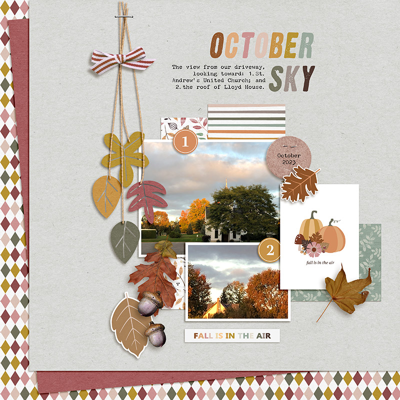 Nov 23 Template Challenge: October Sky