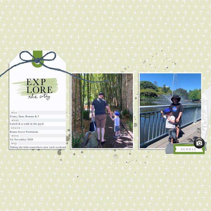 Nov Journaling Challenge -Roma Street Parklands