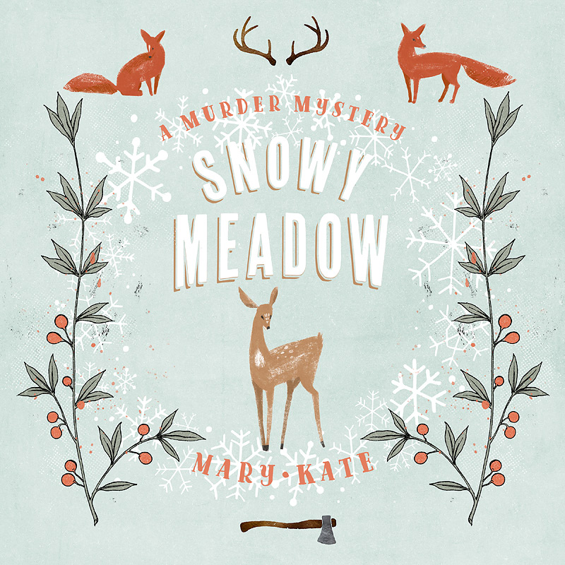 Nov24 Art Journaling Muse 4: Snowy Meadow