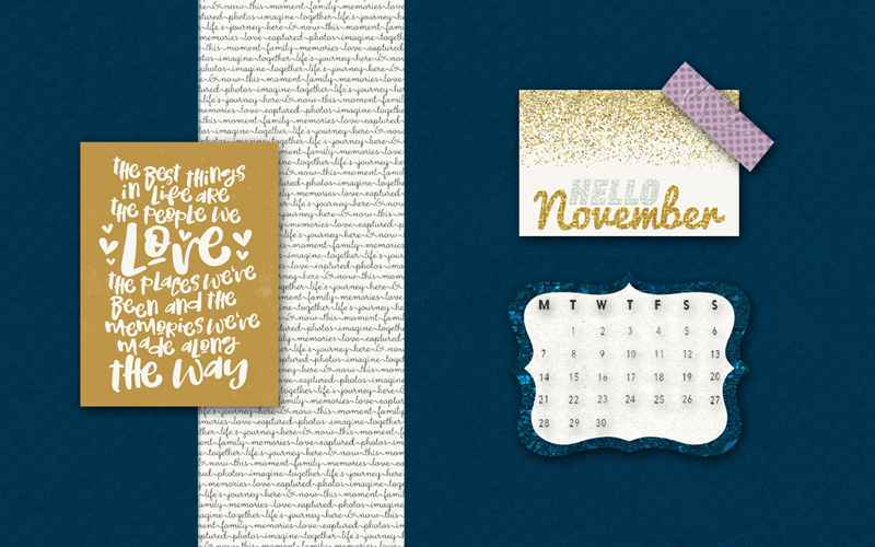November 2016 Desktop - Style Challenge