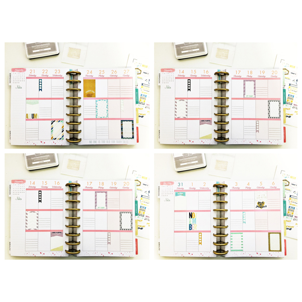 November 2016 Planner Pages