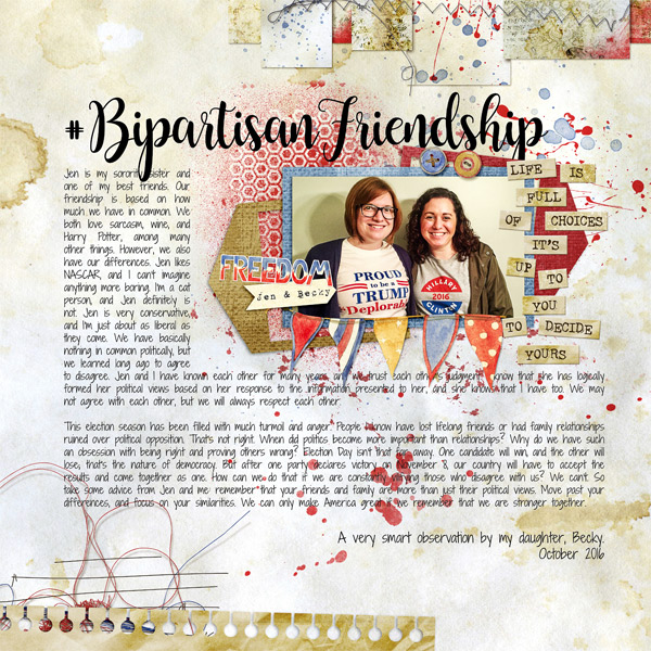 November 2016 Style Challenge - #BipartisanFriendship