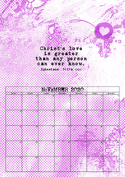 November 2020 Calendar