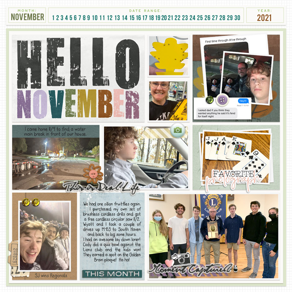 November 2021 Misc Page 1
