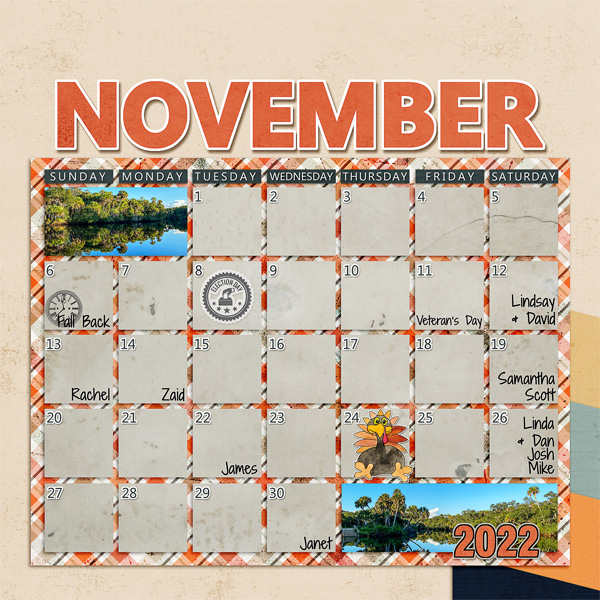 November 2022 Calendar