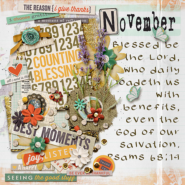 november blessings begin