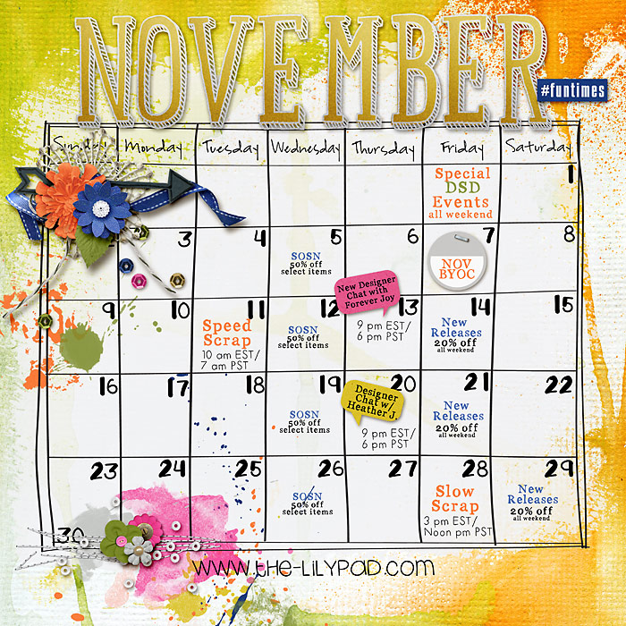November Calendar