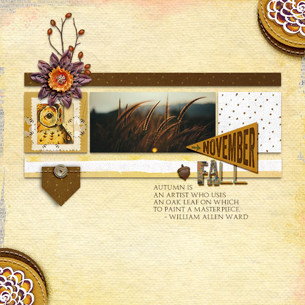 November Fall (Nov Scraplift Challenge)