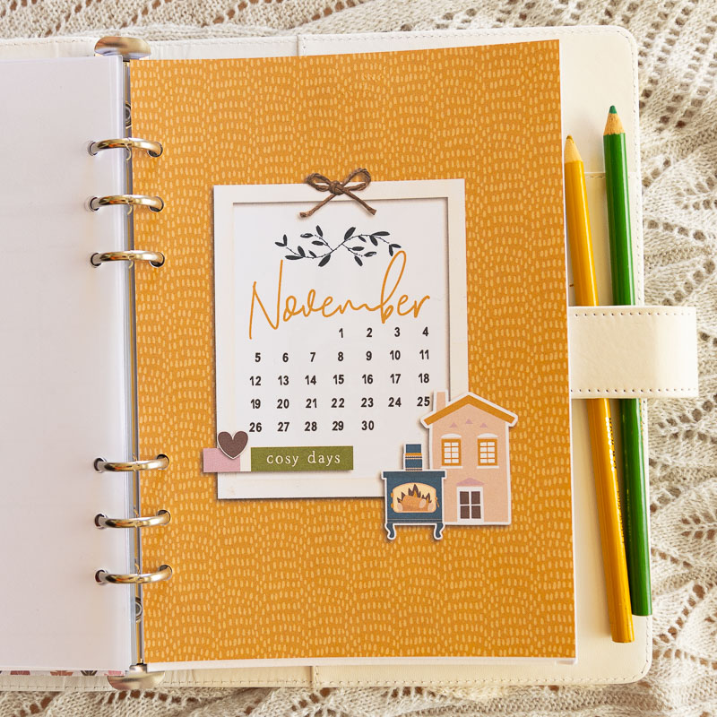 November Planner Cover