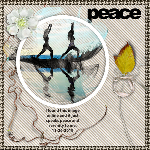 November Slow Scrap with Christa