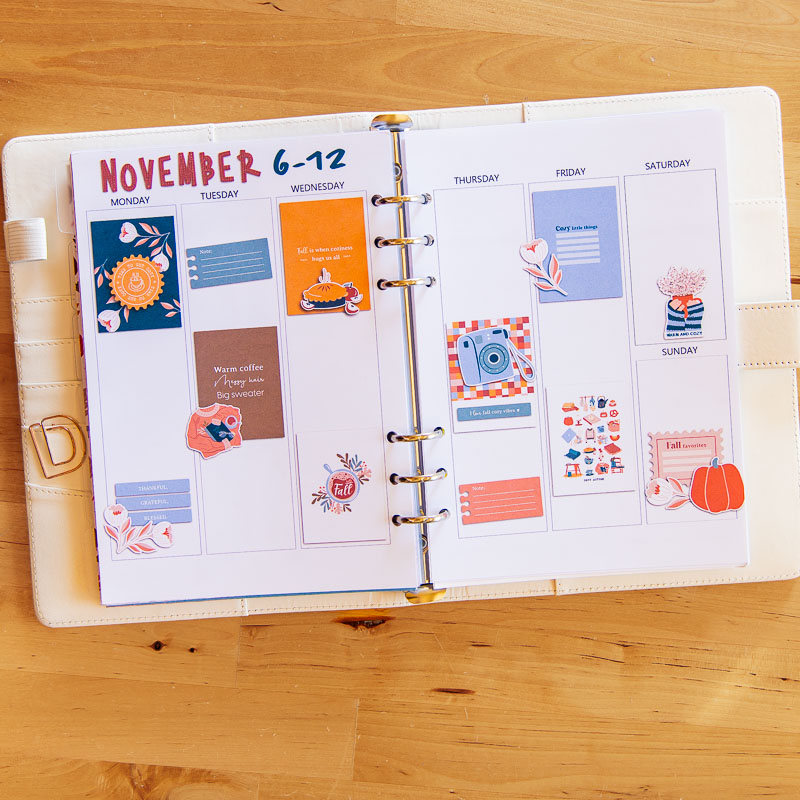 November Week 1 planner (hybrid)