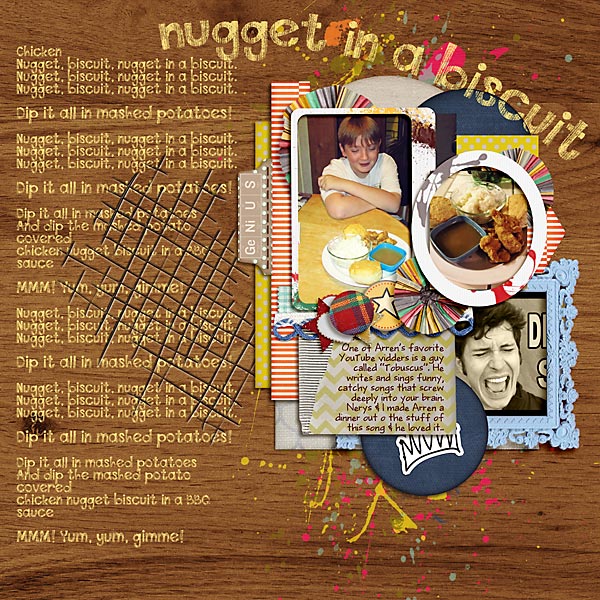 Nugget in a Biscuit