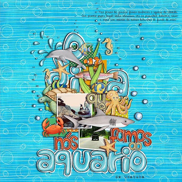 O dia que fomos ao Aquário de Ubatuba