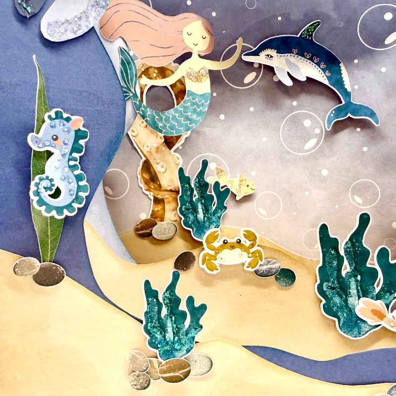 Ocean Diorama - close up 1