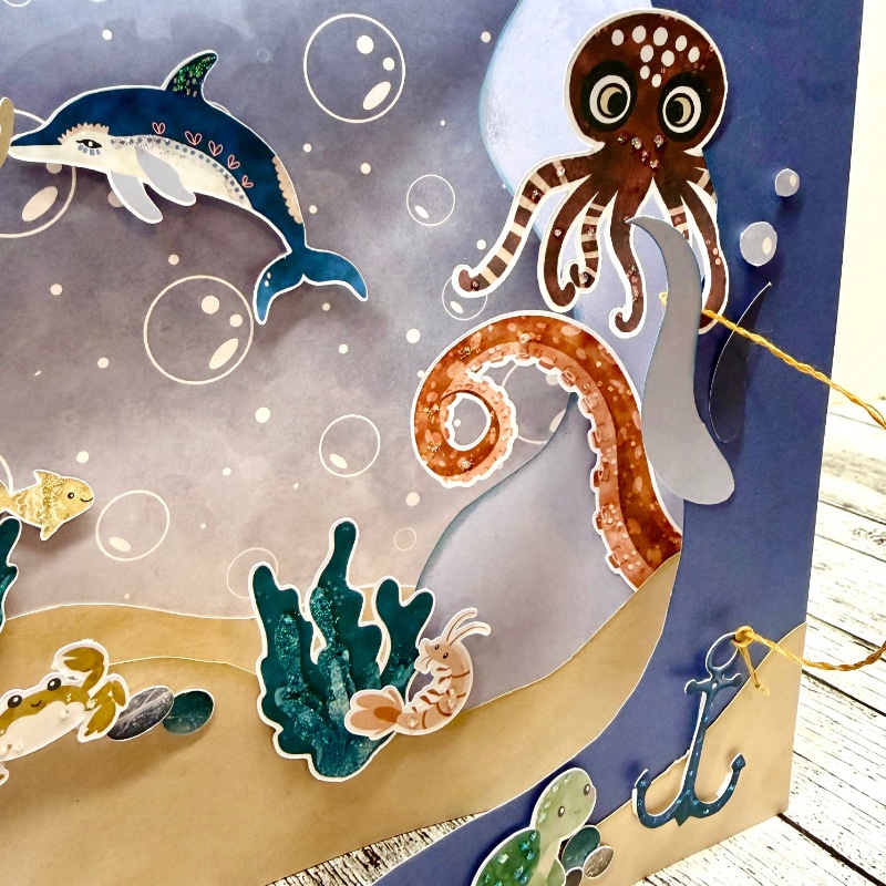 Ocean Diorama - close up 2