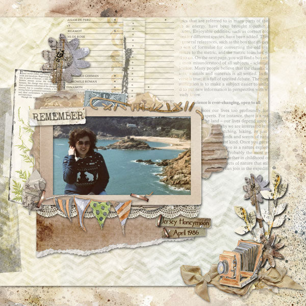 OCS Honeymoon Scrapbook