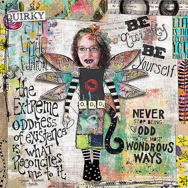 October 2016 M3 challenge : 3 words challenge - Be Quirky
