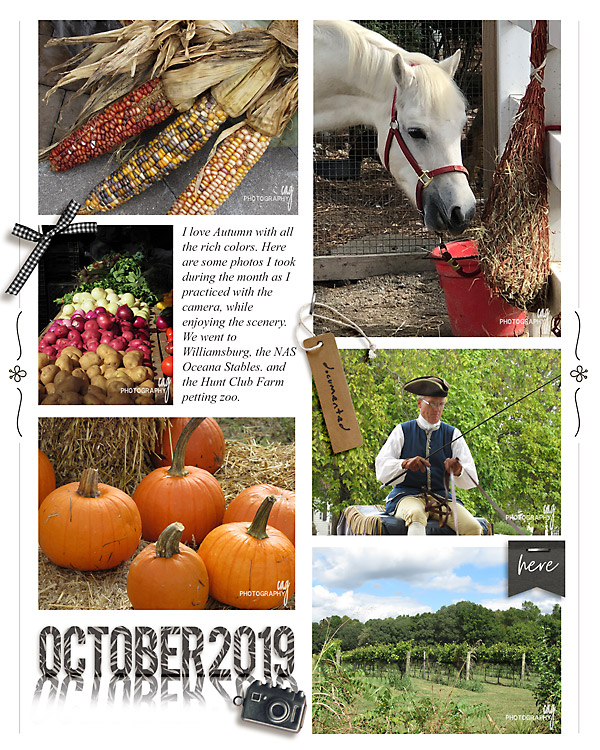 October 2019 Photo Collage