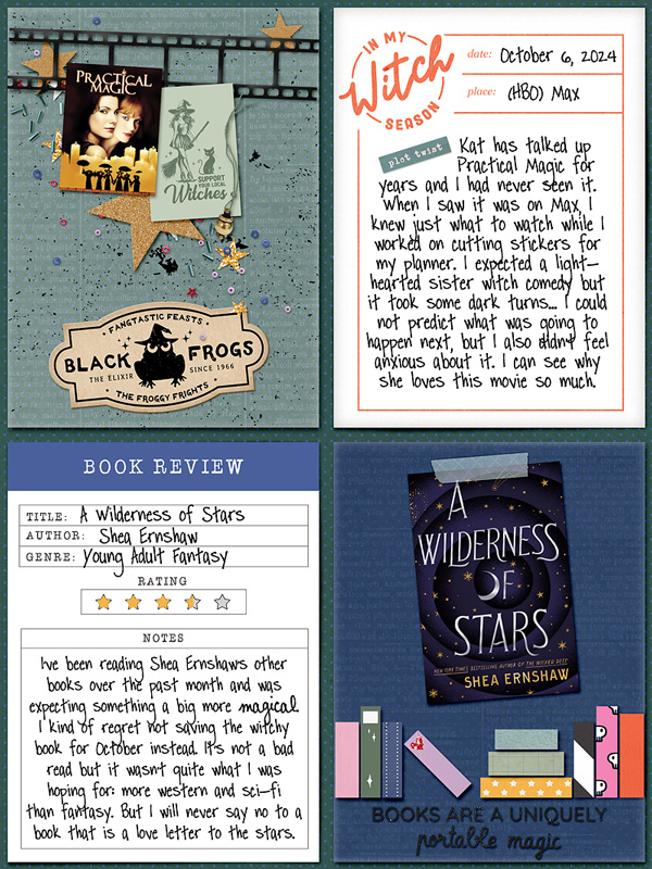 October album - Practical Magic & A Wilderness of Stars