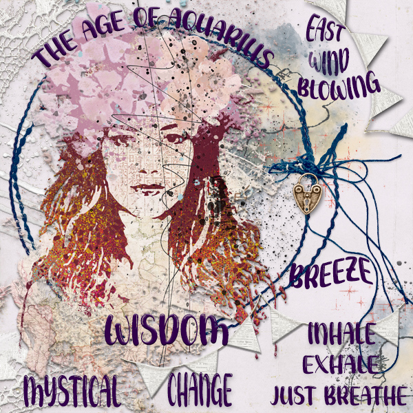 October Art Journaling Week 2 (Air)