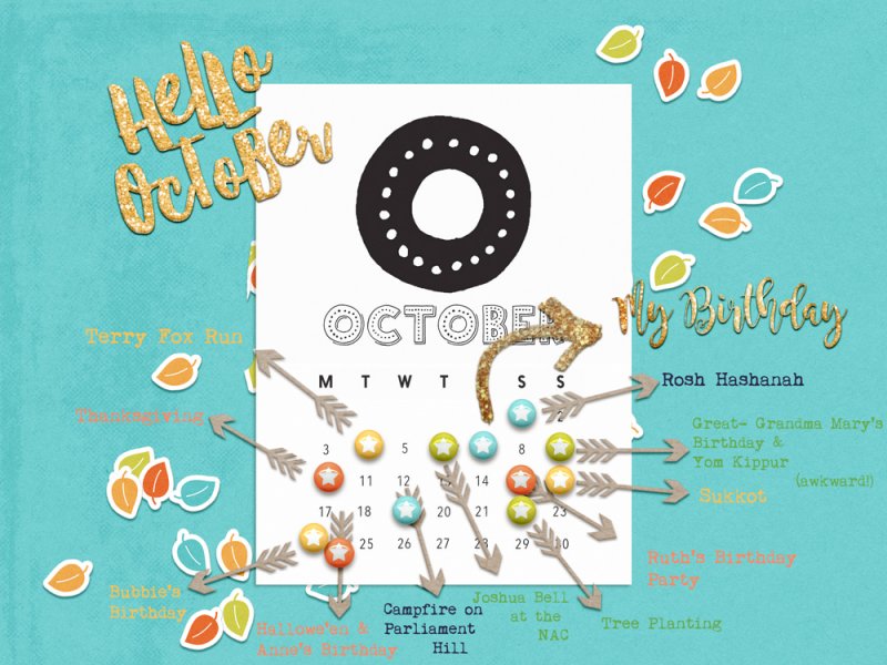 October Calendar