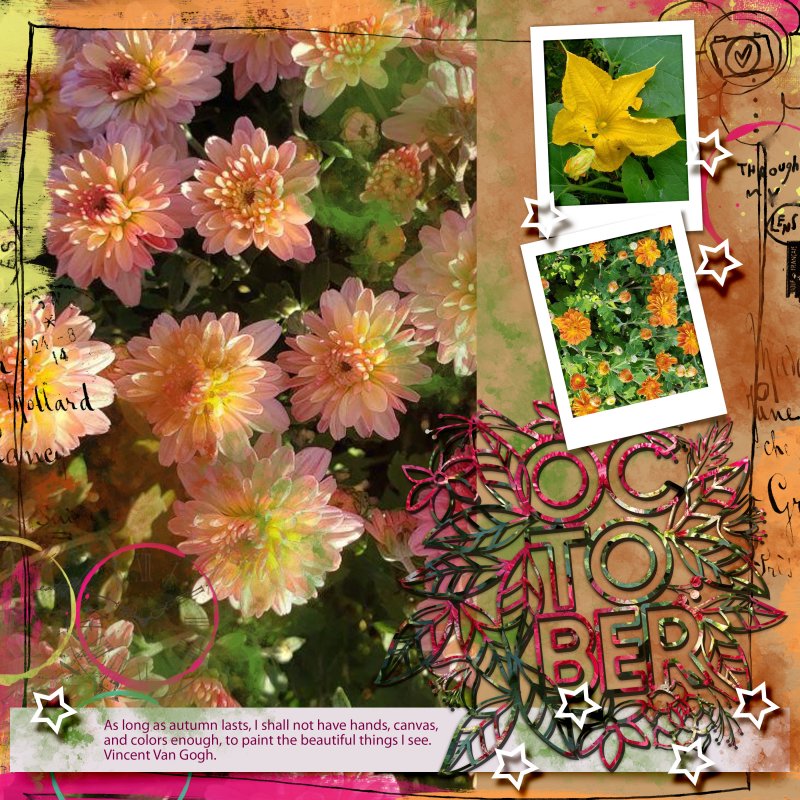 October Challenge Little Butterfly Wings Template