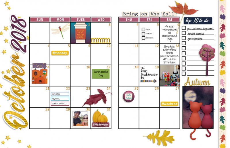 October Planner