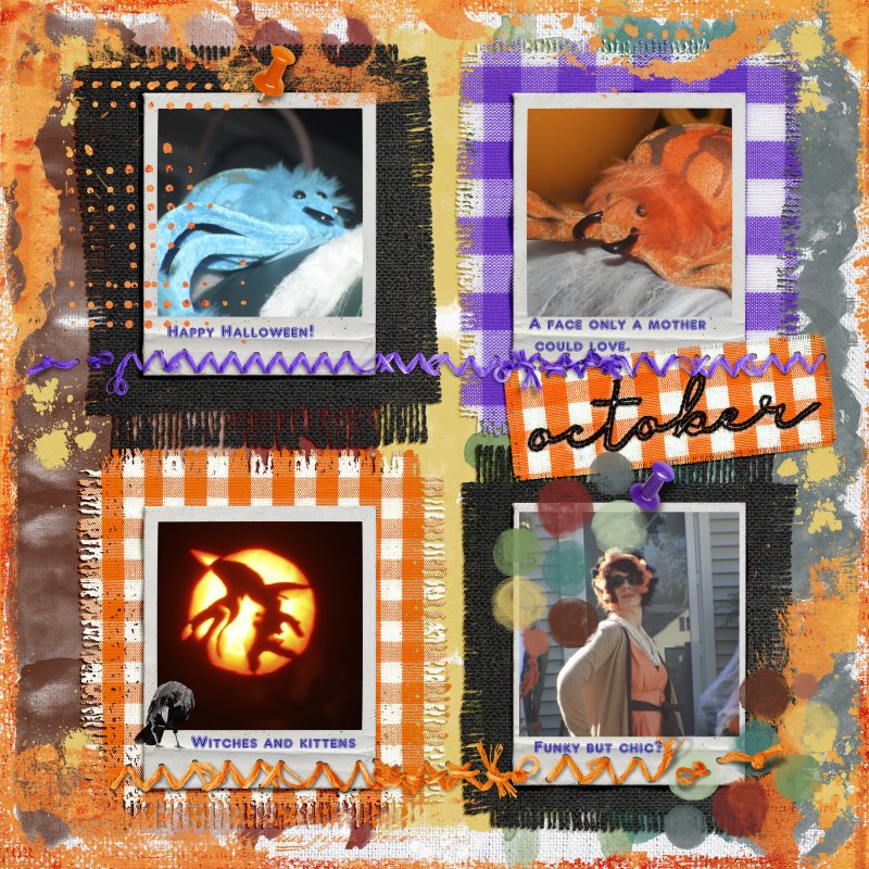 October Template Challenge Halloween Paula Kesselring 2021