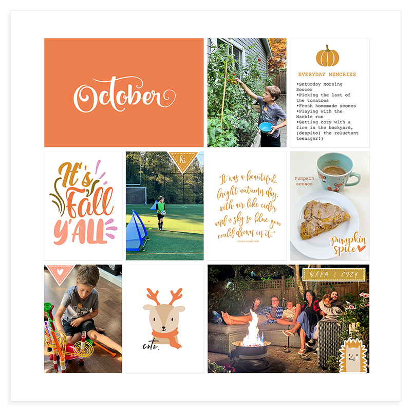 October