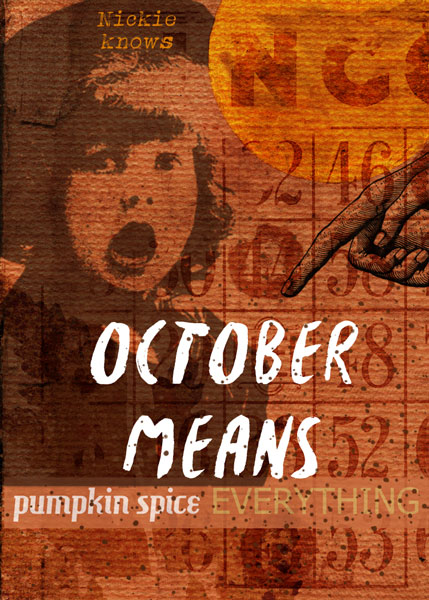 Oh, no pumpkin spice!