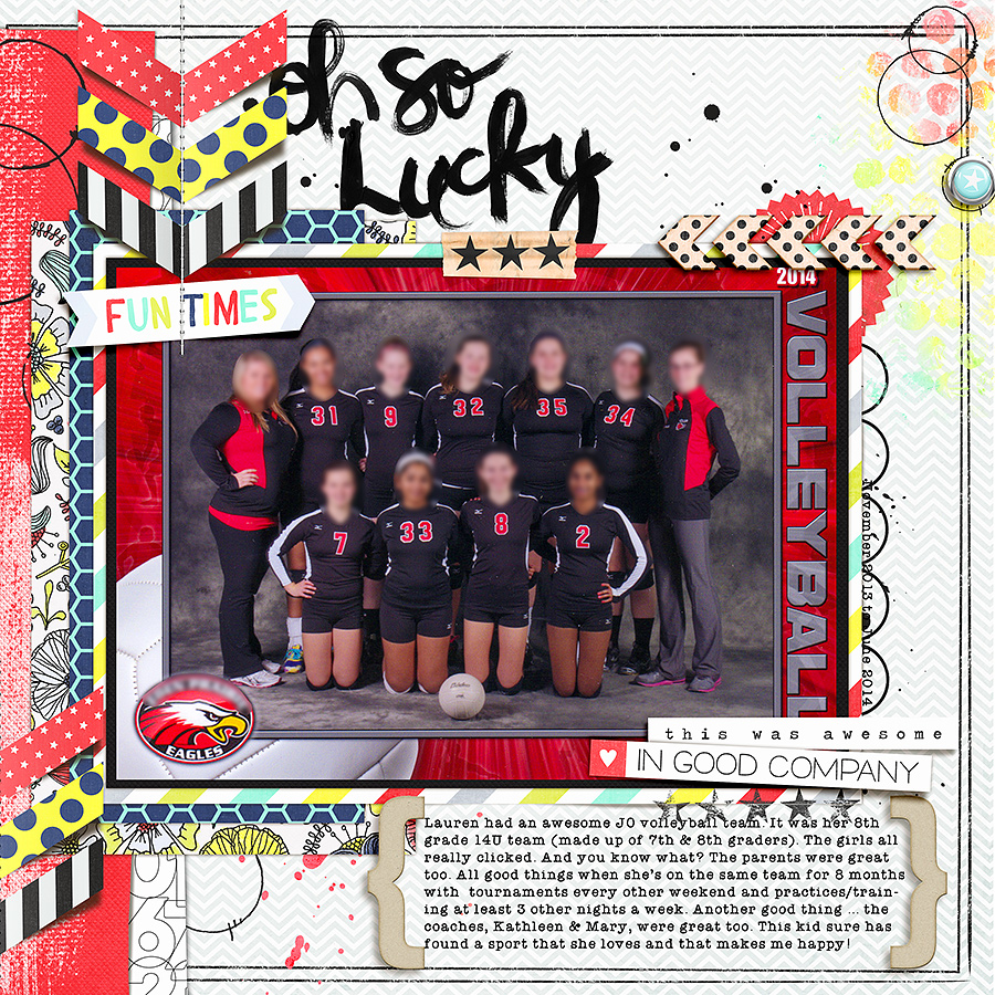 Oh so lucky - Volleyball