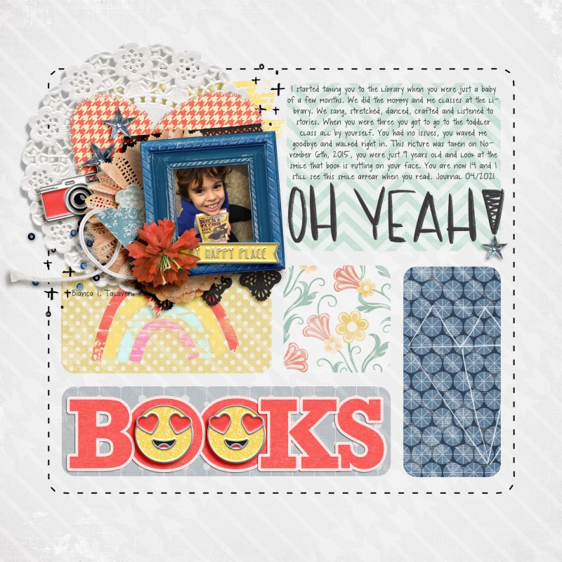 Oh Yeah! BOOKS - FF 04/15 - Photography Challenge