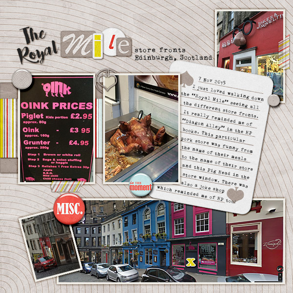 Oink and the Royal Mile