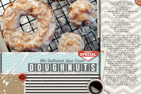 Old-Fashioned Sour Cream Doughnuts