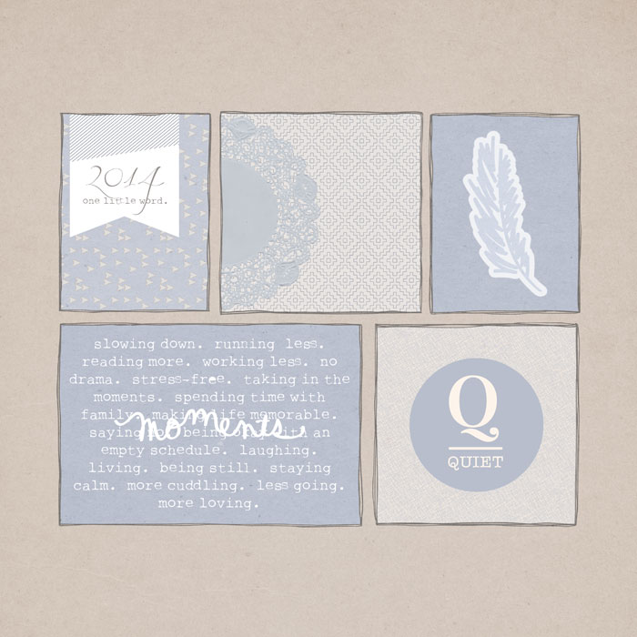 olw 2014: quiet.