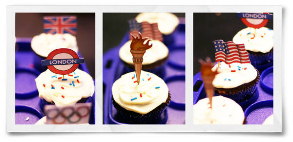 Olympic Cupcake Toppers